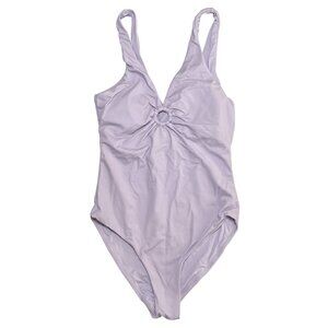 NWT Andie Swim The Bonita One Piece Swimsuit Womens XS Lavender